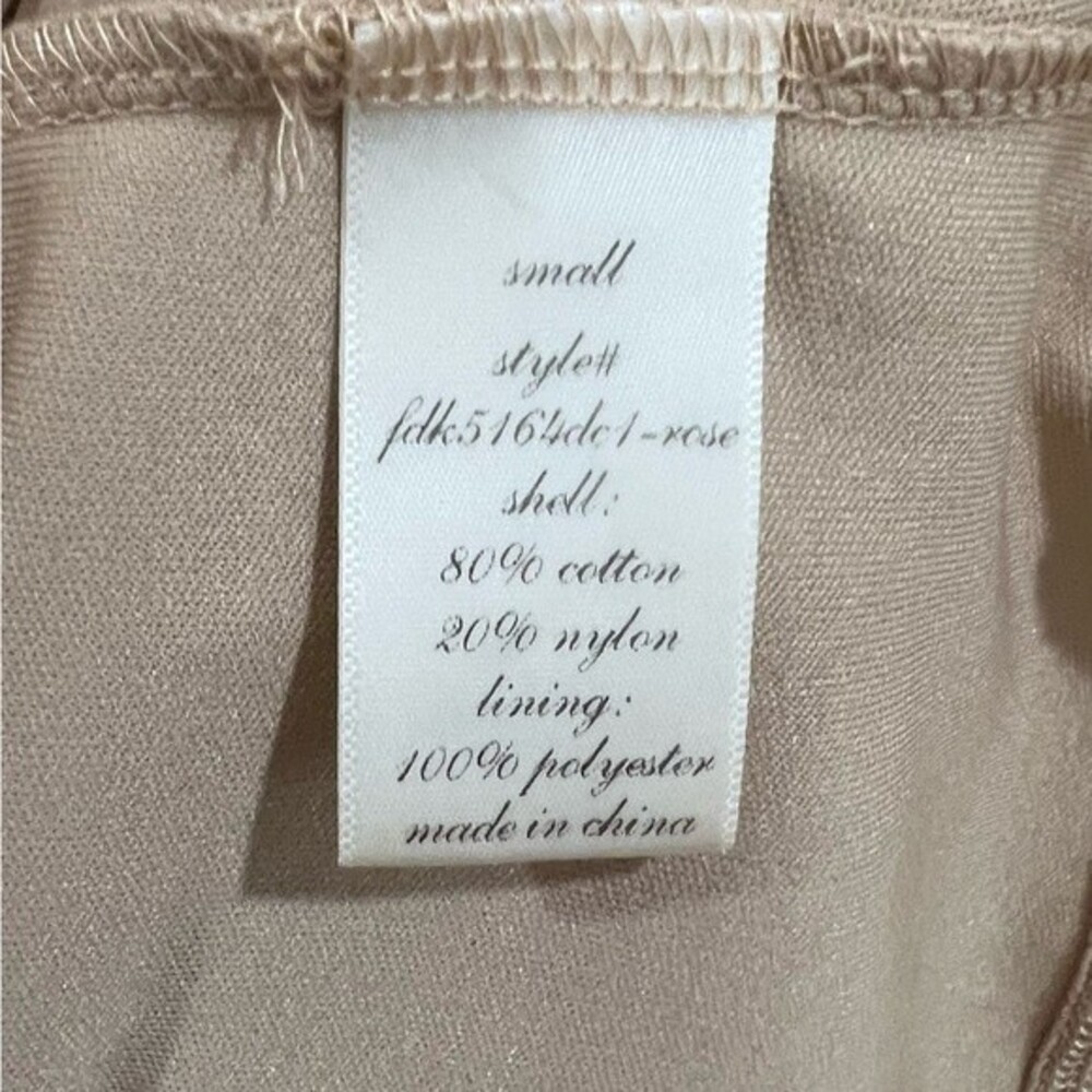 Francesca’s Aina Be dusty rose lace dress size small - Picture 7 of 7